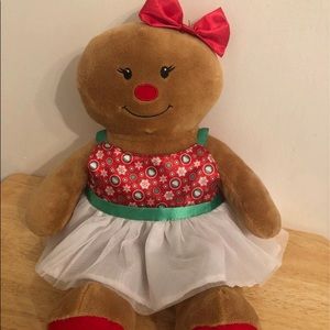 Build a bear Christmas edition gingerbread girl  it’s about 16” tall.
